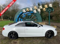 USED 2014 64 AUDI A5 2.0 TDI QUATTRO BLACK EDITION S/S 2d 174 BHP 64 AUDI A5 2.0 TDi QUATTRO 177bhp 'BLACK EDITION' COUPE - AUTOMATIC PADDLE SHIFT - PANORAMIC GLASS ROOF - 19 INCH UPGRADE ALLOYS - FULL BLACK LEATHER INTERIOR - SATELLITE NAVIGATION -  BANG&OLUFSEN UPGRADE SOUND SYSTEM