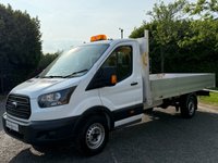 USED 2018 68 FORD TRANSIT 350 L5 PICKUP 4.1M BODY 130 BHP  XLWB 4 metre Body