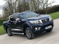 USED 2016 16 NISSAN NAVARA 2.3 DCI TEKNA 4X4 SHR DCB 190 BHP ** NO VAT ** SPORT BACK  + SAT NAV