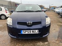 USED 2009 59 TOYOTA AURIS 1.3 TR VVT-I S/S 5d 99 BHP Great Value Toyota Auris Family Hatchback