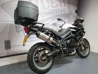 USED 2014 14 TRIUMPH TIGER 800 ABS  WITH LEXTEK RACE EXHAUST & TOP BOX