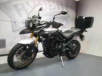 USED 2014 14 TRIUMPH TIGER 800 ABS  WITH LEXTEK RACE EXHAUST & TOP BOX