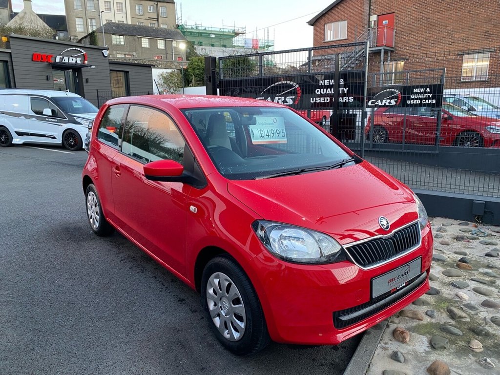 USED 2015 64 SKODA CITIGO 1.0 SE 12V 3d 59 BHP LOW INSURANCE