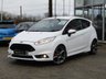 USED 2017 66 FORD FIESTA 1.6 ST-3 3d 180 BHP Finished in FROZEN WHITE with contrasting SPORTS Part Leather interior trim. It is impossible to ignore that this is one seriously fun car. If you are after some old-school hot hatch fun, the ST is hard to beat. Punching out 180 BHP. Features include Ghost Alarm, Climate Control, Cruise, Heated Seats, DAB, B/Tooth, LED day Lights, 2 Keys and much more. This Fiesta is a small car that you can really enjoy driving. Dealer serviced at 16998 miles and at 35380 miles.
