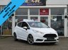 USED 2017 66 FORD FIESTA 1.6 ST-3 3d 180 BHP Finished in FROZEN WHITE with contrasting SPORTS Part Leather interior trim. It is impossible to ignore that this is one seriously fun car. If you are after some old-school hot hatch fun, the ST is hard to beat. Punching out 180 BHP. Features include Ghost Alarm, Climate Control, Cruise, Heated Seats, DAB, B/Tooth, LED day Lights, 2 Keys and much more. This Fiesta is a small car that you can really enjoy driving. Dealer serviced at 16998 miles and at 35380 miles.