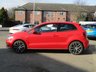 USED 2017 17 VOLKSWAGEN POLO 1.8 GTI 3d 189 BHP Finished in FLASH RED with contrasting RETRO CHECKED SPORTS trim. This Polo is quick and great fun to drive. The Polo is one of the best selling and popular small cars around. It is very comfortable and practical, with a distinct upmarket feel to it. Features include SAT NAV, PARKING SENSORS, Cruise control, 17" Alloys, DAB, 2 Keys, B/Tooth, Daytime Run Lights and much more. Dealer Serviced at 9013 miles, 21948 miles, 33916 miles and on arrival at 51615 miles. 12 Months MOT.