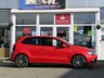 USED 2017 17 VOLKSWAGEN POLO 1.8 GTI 3d 189 BHP Finished in FLASH RED with contrasting RETRO CHECKED SPORTS trim. This Polo is quick and great fun to drive. The Polo is one of the best selling and popular small cars around. It is very comfortable and practical, with a distinct upmarket feel to it. Features include SAT NAV, PARKING SENSORS, Cruise control, 17" Alloys, DAB, 2 Keys, B/Tooth, Daytime Run Lights and much more. Dealer Serviced at 9013 miles, 21948 miles, 33916 miles and on arrival at 51615 miles. 12 Months MOT.