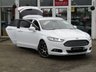 USED 2017 17 FORD MONDEO 2.0 TITANIUM TDCI 5d 148 BHP Finished in FROZEN WHITE with contrasting FULL EBONY LEATHER HEATED Trim. This popular New Shape spacious family estate comes with improved quality and efficiency. Great to drive and economical to run. Features include 19" Alloys, SAT NAV, Full Heated Leather, Parking Sensors, DAB Radio, Auto Parking, Heated Front Screen, Cruise and much more. Dealer serviced at 10612 miles, 27687 miles, 33318 miles and on arrival at 51639 miles.