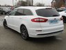 USED 2017 17 FORD MONDEO 2.0 TITANIUM TDCI 5d 148 BHP Finished in FROZEN WHITE with contrasting FULL EBONY LEATHER HEATED Trim. This popular New Shape spacious family estate comes with improved quality and efficiency. Great to drive and economical to run. Features include 19" Alloys, SAT NAV, Full Heated Leather, Parking Sensors, DAB Radio, Auto Parking, Heated Front Screen, Cruise and much more. Dealer serviced at 10612 miles, 27687 miles, 33318 miles and on arrival at 51639 miles.