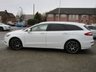 USED 2017 17 FORD MONDEO 2.0 TITANIUM TDCI 5d 148 BHP Finished in FROZEN WHITE with contrasting FULL EBONY LEATHER HEATED Trim. This popular New Shape spacious family estate comes with improved quality and efficiency. Great to drive and economical to run. Features include 19" Alloys, SAT NAV, Full Heated Leather, Parking Sensors, DAB Radio, Auto Parking, Heated Front Screen, Cruise and much more. Dealer serviced at 10612 miles, 27687 miles, 33318 miles and on arrival at 51639 miles.