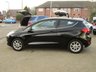 USED 2018 68 FORD FIESTA 1.1 ZETEC 3d 85 BHP Finished in SHADOW BLACK with contrasting GREY Cloth interior trim. This Fiesta is a small family 3 door car that you can really enjoy driving. Economical and cheap to run, stylish to look at and some great features. Specification includes, Sat Nav, B/Tooth, Alloys, Air Con, Cruise control, 2 Keys and much more, makes this a must for the first time driver or small family. Dealer Serviced at 17767 miles, 35605 miles, 51103 miles, 70653 miles and on arrival at 84074 miles.