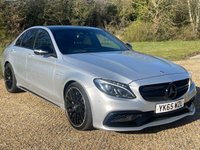 USED 2015 65 MERCEDES-BENZ C-CLASS 4.0 AMG C 63 PREMIUM 4d 469 BHP 