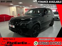 USED 2018 18 LAND ROVER RANGE ROVER SPORT 3.0 SDV6 AUTOBIOGRAPHY DYNAMIC 5d 306 BHP * PAN ROOF * HEAD UP DISPLAY, * 22"  ALLOYS,HEATED AND COOLED SEATS,FRIDGE *