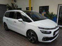 USED 2017 17 CITROEN C4 GRAND PICASSO 2.0 BLUEHDI FLAIR S/S EAT6 5d 148 BHP TOP OF RANGE SUNROOF SAT NAV 7 SEATS