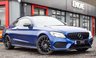 USED 2018 18 MERCEDES-BENZ C-CLASS 2.0 C 200 AMG LINE PREMIUM 2d 181 BHP FULL LEATHER TRIM+MEMORY SEATS