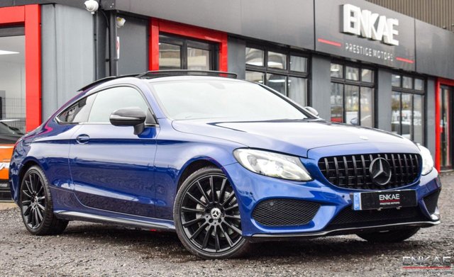 2018 18 Mercedes-Benz C-Class 2.0 C 200 AMG LINE PREMIUM 2d 181 BHP