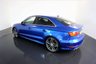 USED 2015 65 AUDI S3 2.0 S3 QUATTRO NAV 4d AUTO-2 OWNER CAR-FRONT AND REAR PARKING SENSORS-CRUISE CONTROL-BLUETOOTH-COMFORT PACKAGE-PRIVACY GLASS-DAB RADIO-XENON PLUS HEADLIGHTS-MATT BRUSHED ALUMINIUM INLAYS-HEATED BLACK NAPPA LEATHER WITH SILVER CONTRAST STITCHING-19