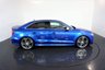 USED 2015 65 AUDI S3 2.0 S3 QUATTRO NAV 4d AUTO-2 OWNER CAR-FRONT AND REAR PARKING SENSORS-CRUISE CONTROL-BLUETOOTH-COMFORT PACKAGE-PRIVACY GLASS-DAB RADIO-XENON PLUS HEADLIGHTS-MATT BRUSHED ALUMINIUM INLAYS-HEATED BLACK NAPPA LEATHER WITH SILVER CONTRAST STITCHING-19