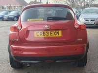 USED 2013 63 NISSAN JUKE 1.5 DCI N-TEC 5d 109 BHP REVERSE CAMERA - SAT NAV - &pound;20 TAX