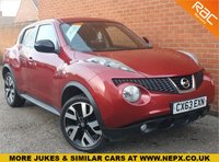 USED 2013 63 NISSAN JUKE 1.5 DCI N-TEC 5d 109 BHP REVERSE CAMERA - SAT NAV - &pound;20 TAX
