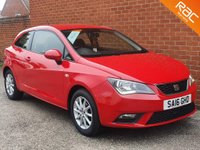 USED 2016 16 SEAT IBIZA 1.0 SE SAT NAV TECHNOLOGY 3d  BLUETOOTH  SAT NAV