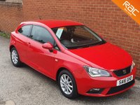 USED 2016 16 SEAT IBIZA 1.0 SE SAT NAV TECHNOLOGY 3d  BLUETOOTH  SAT NAV