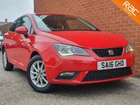 USED 2016 16 SEAT IBIZA 1.0 SE SAT NAV TECHNOLOGY 3d  BLUETOOTH  SAT NAV