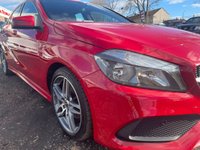 USED 2017 67 MERCEDES-BENZ A-CLASS 1.5 A 180 D AMG LINE 5d 107 BHP ONLY 1 OWNER FROM NEW+LOW MILEAGE+DIESEL+BIG SPEC+COMES WITH 1 FULL YEARS MOT+FINANCE AND EXTENDED WARRANTY AVAILABLE ON THIS USED VEHICLE!!!!!!