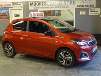 USED 2021 21 PEUGEOT 108 1.0 ALLURE 5d 72 BHP Reversing Camera