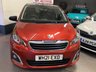 USED 2021 21 PEUGEOT 108 1.0 ALLURE 5d 72 BHP Reversing Camera