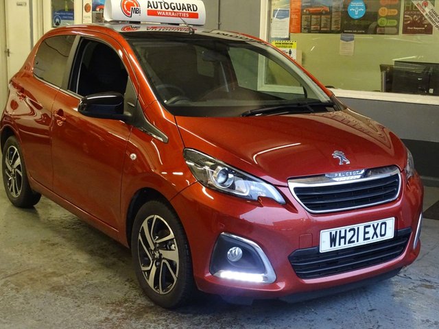2021 21 Peugeot 108 1.0 ALLURE 5d 72 BHP