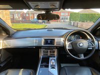 USED 2015 15 JAGUAR XF 2.2 D R-SPORT BLACK 4d 200 BHP CAMERA | MERIDIAN SOUND | MINT