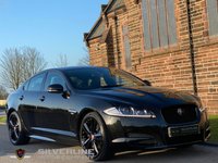 USED 2015 15 JAGUAR XF 2.2 D R-SPORT BLACK 4d 200 BHP CAMERA | MERIDIAN SOUND | MINT