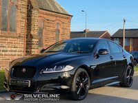 USED 2015 15 JAGUAR XF 2.2 D R-SPORT BLACK 4d 200 BHP CAMERA | MERIDIAN SOUND | MINT