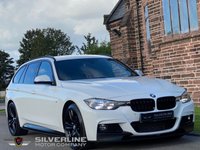 USED 2015 65 BMW 3 SERIES 3.0 335D XDRIVE M SPORT TOURING 5d 308 BHP RED LEATHER | M-PERFORMANCE BODYKIT |