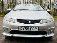 USED 2009 59 HONDA CIVIC 1.8 I-VTEC TYPE S GT 3d 138 BHP PANORAMIC SUNROOF - 138BHP