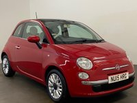 USED 2015 15 FIAT 500 1.2 LOUNGE 3d 69 BHP 