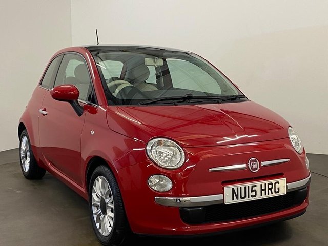 2015 15 Fiat 500 1.2 LOUNGE 3d 69 BHP