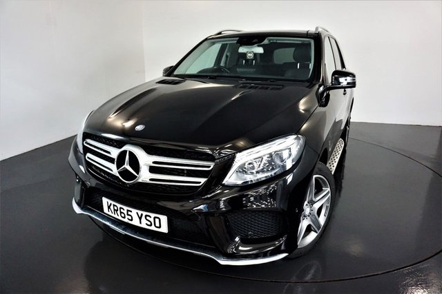 2016 65 Mercedes-Benz Gle-Class 2.1 GLE 250 D 4MATIC AMG LINE PREMIUM 5d-REGISTERED FEB 2016-2 FORMER KEEPERS-BLACK LEATHER-ACTIVE PARK ASSIST-ELECTRIC MEMORY SEAT-PANORAMIC SUNROOF-ELECTRIC FOLDING MIRRORS-360 CAMERA-DAB RADIO-20