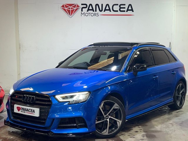2019 03 Audi A3 2.0 S3 SPORTBACK TFSI QUATTRO BLACK EDITION 5d 296 BHP