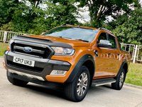 USED 2017 17 FORD RANGER 3.2 WILDTRAK 4X4 DCB TDCI 4d 197 BHP * * NO VAT * * PARKING SENSORS