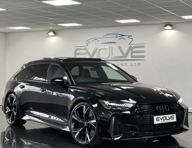 2021 21 Audi Rs6 Avant 4.0 TFSI QUATTRO CARBON BLACK 5d 592 BHP