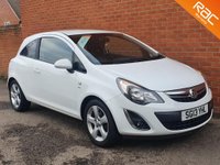 USED 2013 13 VAUXHALL CORSA 1.2 SXI 3d 83 BHP VERY LOW MILES - FULL MOT - RAC WARRANTY - MORE IN STOCK