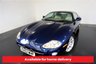 USED 2002 02 JAGUAR XK8 4.0 V8 COUPE 2d AUTO 290 BHP -3 OWNER CAR FROM NEW-SUPERB EXAMPLE-PACIFIC BLUE METALLIC-IVORY LEATHER-WALNUT DASH-CLIMATE CONTROL-LAST OWNER FOR 13 YEARS 
