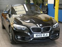 USED 2019 19 BMW 2 SERIES 1.5 218I SPORT 2d 134 BHP STUNNING EXAMPLE SAT NAV