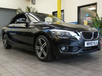 USED 2019 19 BMW 2 SERIES 1.5 218I SPORT 2d 134 BHP STUNNING EXAMPLE SAT NAV