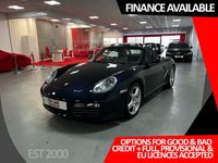 USED 2005 55 PORSCHE BOXSTER 3.2 24V S 2d 280 BHP * CLIMATE * PARKING SENSORS *  LEATHER TRIM * 18 INCH ALLOYS *