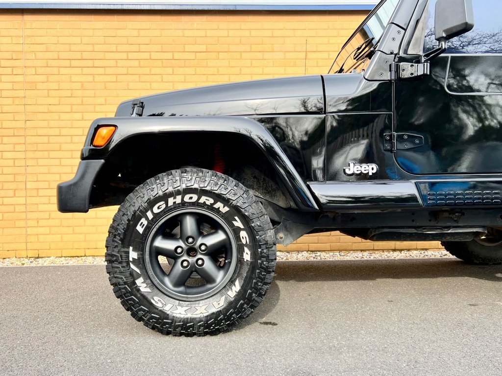 USED 1997 P JEEP WRANGLER TJ // 4.0 SAHARA // 3d // 174 BHP // Convertible // px swap 