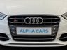 USED 2016 16 AUDI A3 2.0 S3 SPORTBACK QUATTRO NAV 5d 296 BHP 2.0 S3 SPORTBACK QUATTRO 296 BHP