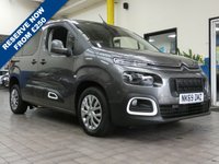 USED 2019 69 CITROEN BERLINGO 1.5 BLUEHDI FEEL M 5d 101 BHP WAV VEHICLE WHEEL CHAIR ACCESS